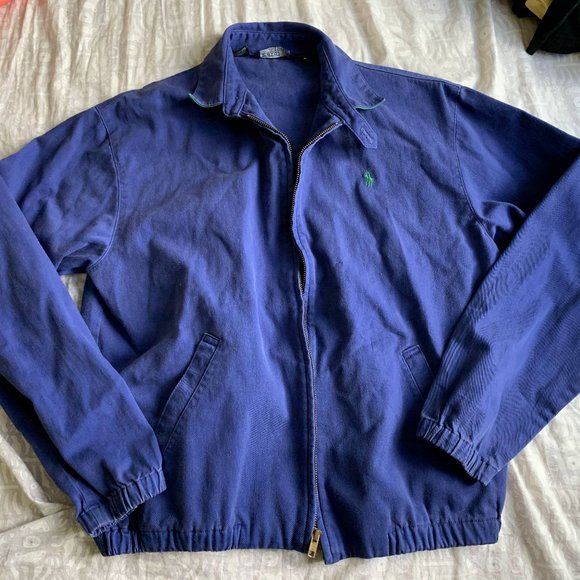 Polo Ralph Lauren Polo Bear Windbreaker Jacket Small VINTAGE RARE - Picture 2 of 8
